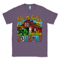 Lavender life is better in the country western Classic Tee - texasbilliewilder
