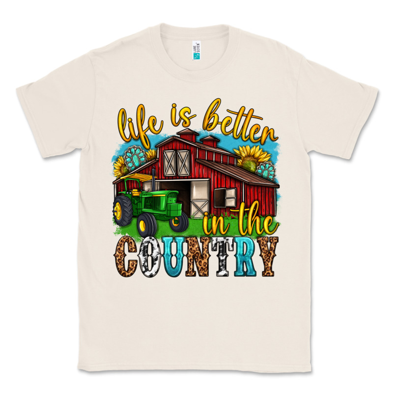 Life Is Better In The Country Western Classic Tee by texasbilliewilder | Teevron