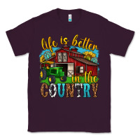 Plum life is better in the country western Classic Tee - texasbilliewilder
