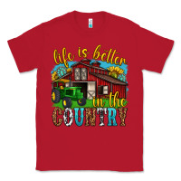 Red life is better in the country western Classic Tee - texasbilliewilder