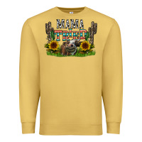 Antique Gold mama tried1 Premium Sweatshirt - CowhideDigitalArt