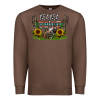 Chestnut mama tried1 Premium Sweatshirt - CowhideDigitalArt