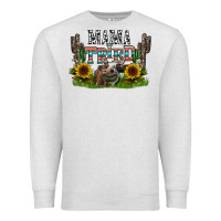 Oatmeal Heather mama tried1 Premium Sweatshirt - CowhideDigitalArt