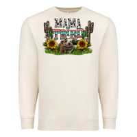 Sandshell mama tried1 Premium Sweatshirt - CowhideDigitalArt