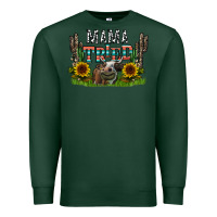 Sports Green mama tried1 Premium Sweatshirt - CowhideDigitalArt