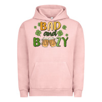 Pigment Salmon bad and boozy Urban Hoodie - MaliasSmallBusiness