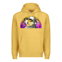 Antique Gold dogecoin to the mars Premium Hoodie - Jasminsmagicworld