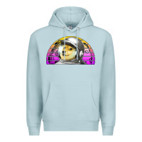 Blue Mist dogecoin to the mars Premium Hoodie - Jasminsmagicworld