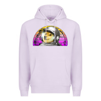 Lilac dogecoin to the mars Premium Hoodie - Jasminsmagicworld