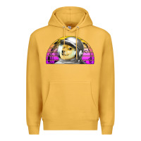 Mustard dogecoin to the mars Premium Hoodie - Jasminsmagicworld