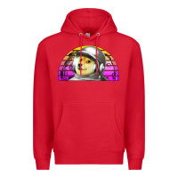 Red dogecoin to the mars Premium Hoodie - Jasminsmagicworld