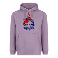 Lavender 4th of July unicorn Heavyweight Hoodie - Neo Western