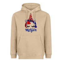 Mushroom 4th of July unicorn Heavyweight Hoodie - Neo Western