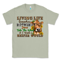 Matcha living life somewhere between jesus take the wheel Classic Tee - texasbilliewilder