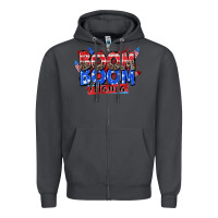 Smoke boom boom mama Zipper Hoodie - Zillion Design Studio