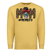 Antique Gold mom life Premium Sweatshirt - CowhideDigitalArt
