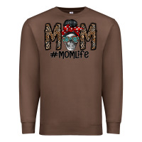 Chestnut mom life Premium Sweatshirt - CowhideDigitalArt
