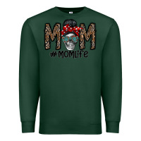 Sports Green mom life Premium Sweatshirt - CowhideDigitalArt