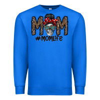 True Royal mom life Premium Sweatshirt - CowhideDigitalArt