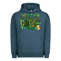 Pigment Midnight Navy st.patrick's day crew Urban Hoodie - MaliasSmallBusiness