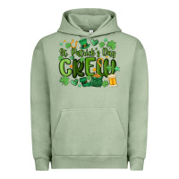 Pigment Oil Green st.patrick's day crew Urban Hoodie - MaliasSmallBusiness