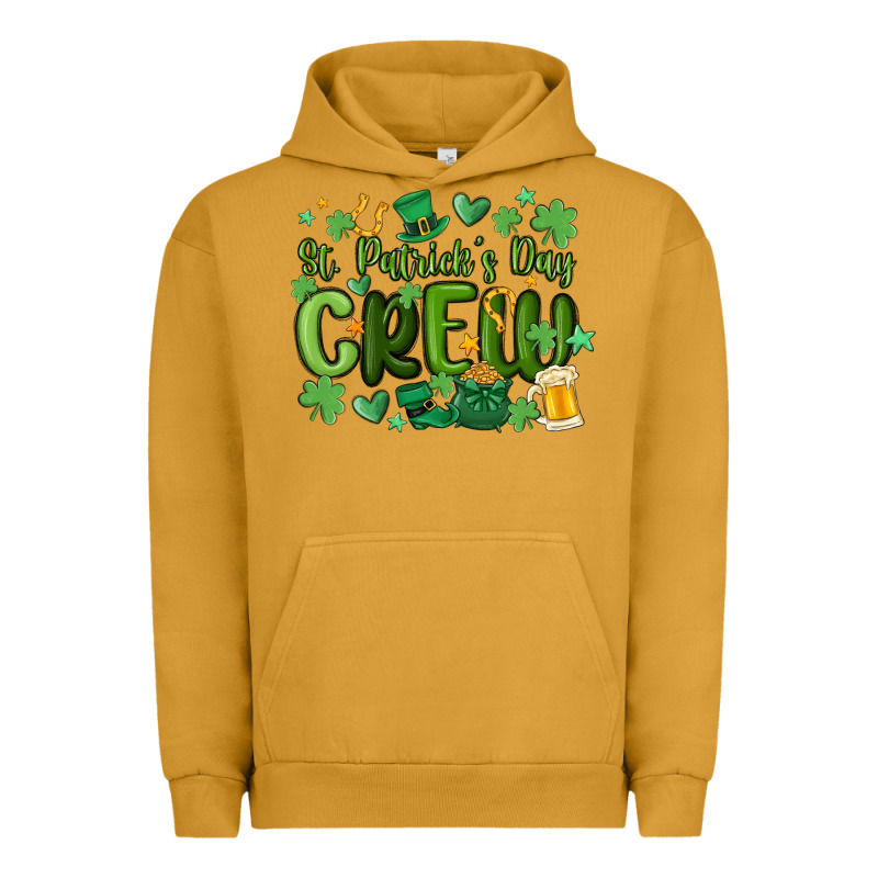 St.patrick's Day Crew Urban Hoodie by MaliasSmallBusiness | Teevron