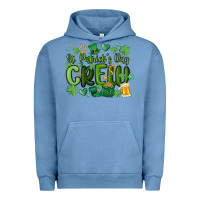 Pigment Pebble Blue st.patrick's day crew Urban Hoodie - MaliasSmallBusiness