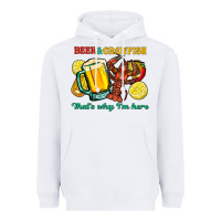White beer&crawfish that's why i'm here Heavyweight Hoodie - FaDigitalArtStudio