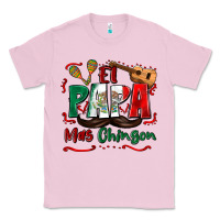 Bubblegum Pink el papa mas chingon Classic Tee - Zillion Design Studio