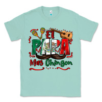Seafoam el papa mas chingon Classic Tee - Zillion Design Studio