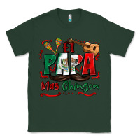 Sports Green el papa mas chingon Classic Tee - Zillion Design Studio