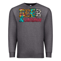 Charcoal Heather beer and sunshine Premium Sweatshirt - HRA Design Shop