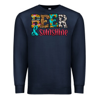 Navy beer and sunshine Premium Sweatshirt - HRA Design Shop