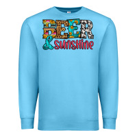 Ocean Blue beer and sunshine Premium Sweatshirt - HRA Design Shop