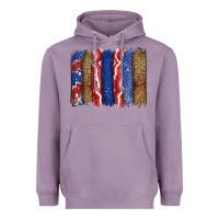 Lavender 4th of July brushstroke Heavyweight Hoodie - CowGirlArtShop
