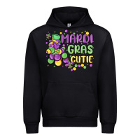 Black mardi gras cutie Urban Hoodie - MaliasSmallBusiness