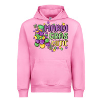 Fuchsia Pink mardi gras cutie Urban Hoodie - MaliasSmallBusiness