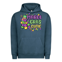Pigment Midnight Navy mardi gras cutie Urban Hoodie - MaliasSmallBusiness
