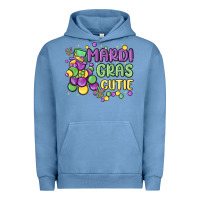 Pigment Pebble Blue mardi gras cutie Urban Hoodie - MaliasSmallBusiness