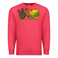 Cardinal peace love tennis Premium Sweatshirt - RacoonDesign