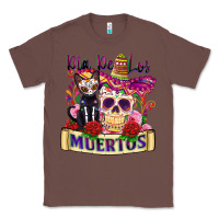 Chestnut dia de los muertos Classic Tee - Zillion Design Studio