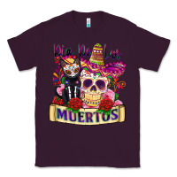 Plum dia de los muertos Classic Tee - Zillion Design Studio
