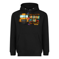 Black captain of struggle bus busdriver Heavyweight Hoodie - CowhideDigitalArt