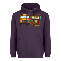 Plum captain of struggle bus busdriver Heavyweight Hoodie - CowhideDigitalArt