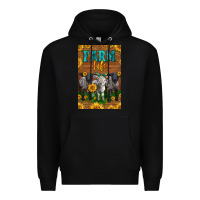 Black Western Baby Sheeps Farm Life Premium Hoodie - LillyAllenDesigns