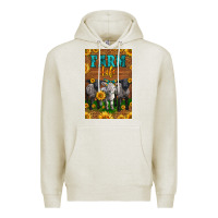 Oatmeal Heather Western Baby Sheeps Farm Life Premium Hoodie - LillyAllenDesigns
