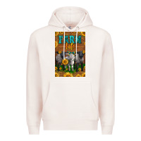 Pale Pink Western Baby Sheeps Farm Life Premium Hoodie - LillyAllenDesigns