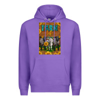 Purple Western Baby Sheeps Farm Life Premium Hoodie - LillyAllenDesigns