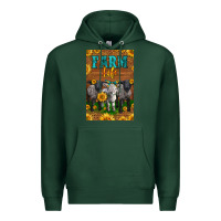 Sports Green Western Baby Sheeps Farm Life Premium Hoodie - LillyAllenDesigns