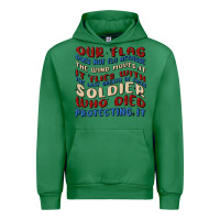 Emerald our flag Urban Hoodie - MaliasSmallBusiness
